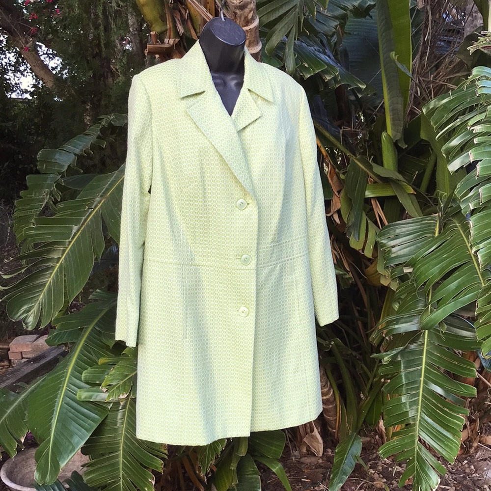 Worthington jacquard or brocade jacket/coat - Picture 4 of 8